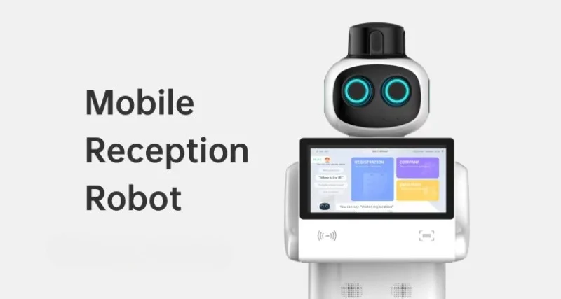 Custom Welcome Robot Intelligent Reception AI Service Robot Hotel Restaurant Talking Guide Smart Customer Assistance Device