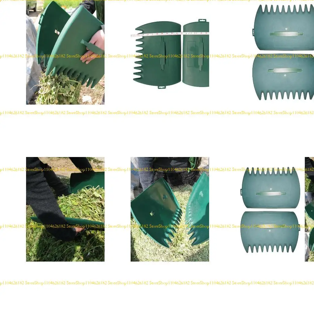

Q2Q4 Multiple Garden and Yard Leaf Scoops Hand Rakes for Leaves Lawn Debris