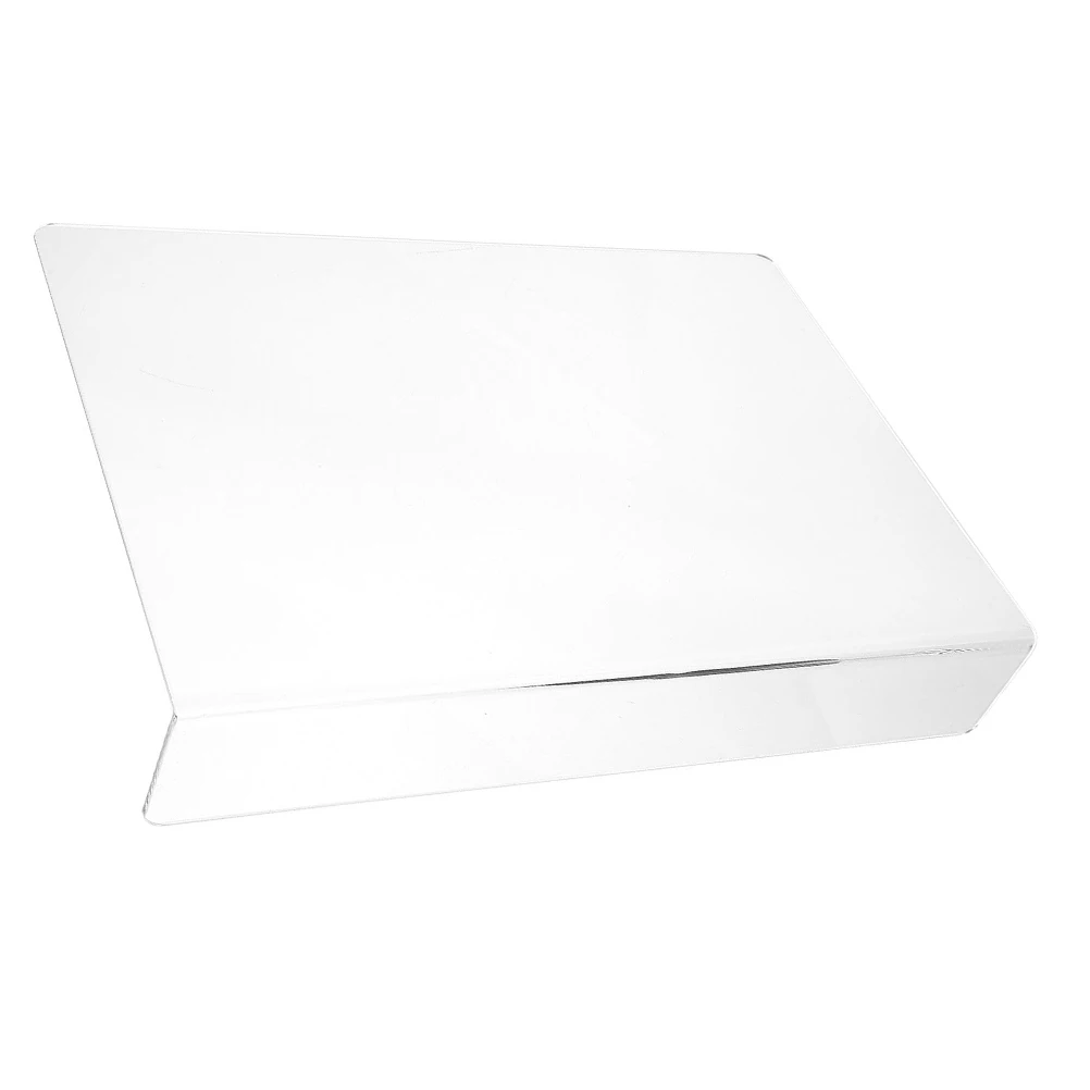 

Acrylic Sink Splash Guard Kitchen Bathroom Anti Splashing Plate Water Flap Cover Baffle Board Smooth Edge Protective