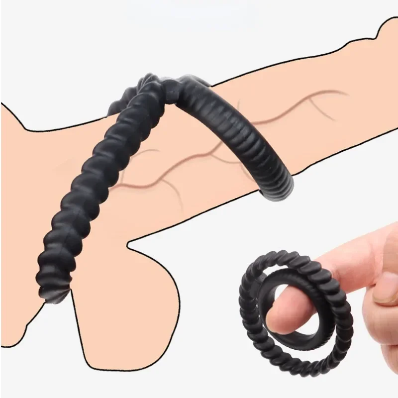 حلقة القضيب سيليكون السائل المنوي قفل حلقة تأخير القذف مرونة عالية الوقت دائم خاتم الديك ألعاب مثيرة للرجال الأزواج الكبار 18 +