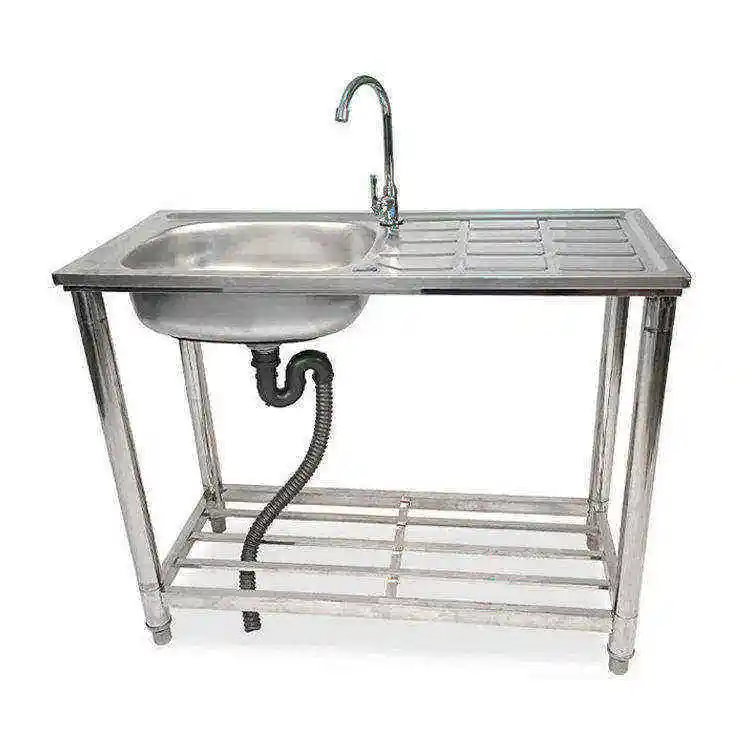 Commercial and domestic use stainless steel double bowl farmhouse sink stainless steel kitchen sink