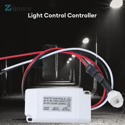 DC12V 24V AC100-260V Photoelectric Switch Dusk to Dawn Button Flush Mount Photo Control Eye Switch Light Photocell Sensor