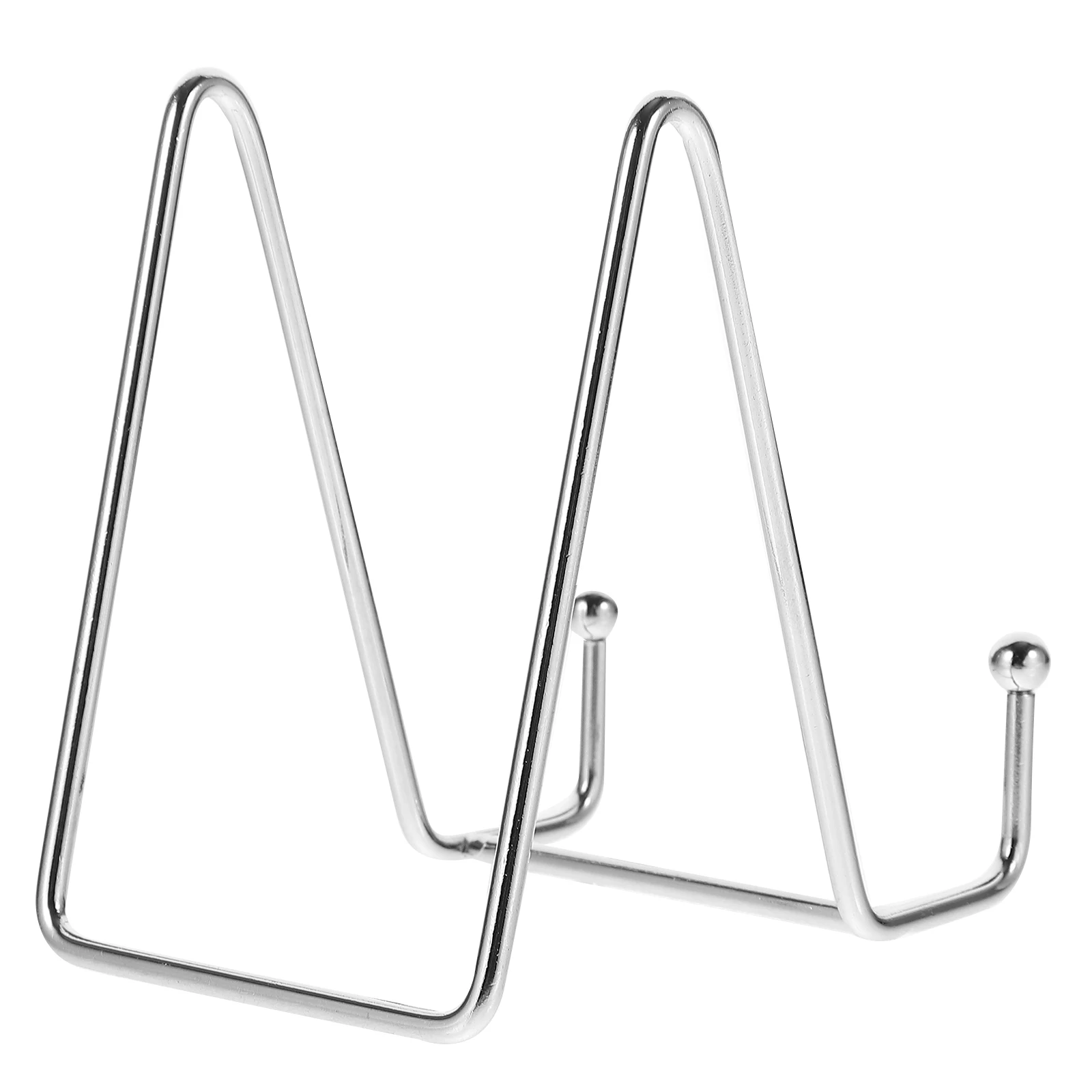 

Photo Frame Stand Picture Support Display Easel Ceramic Plate Iron Holder Kitchen Book Shelf Office