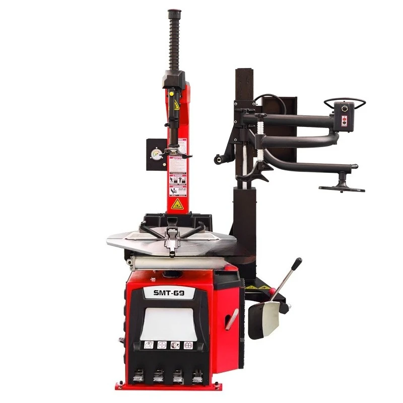 

Fully automatic automobile tire picking machine, backward tire dismantling machine