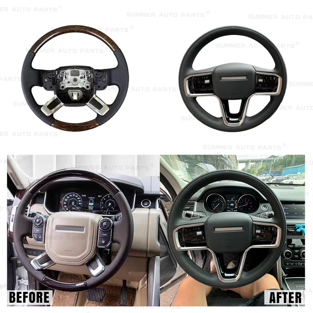 

Автомобильные аксессуары для интерьера, умное управление, обогрев, автомобильное рулевое колесо для Range Rover Sport 14-17, обновление 2023, Range Rover Sport