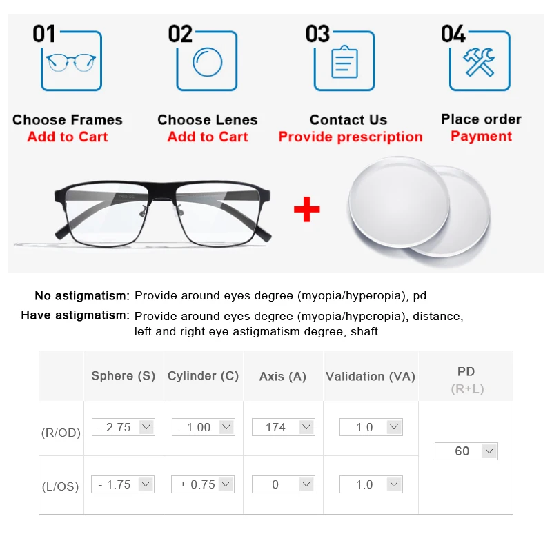 1.56 Optical Cheaper Normal Lenses Anti Blue Light Prescription Glasses Lens Eyes Myopia Hyperopia Optical Lens Eyeglasses lens