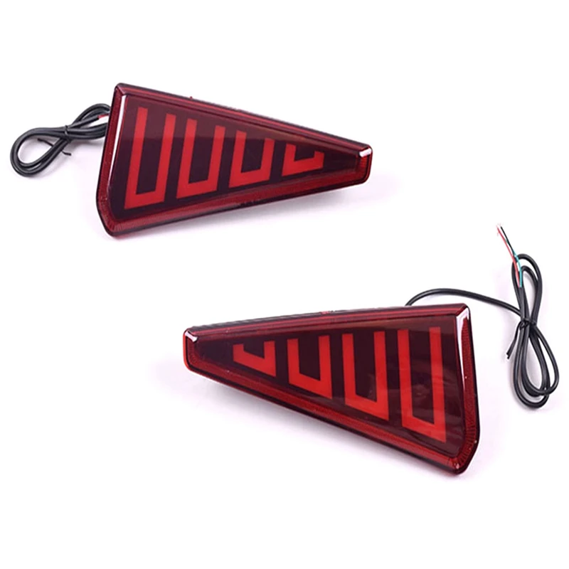 Car LED Rear Fog Lamp Brake Light Rear Bumper Decoration Lamp For Toyota NOAH VOXY 80 Series