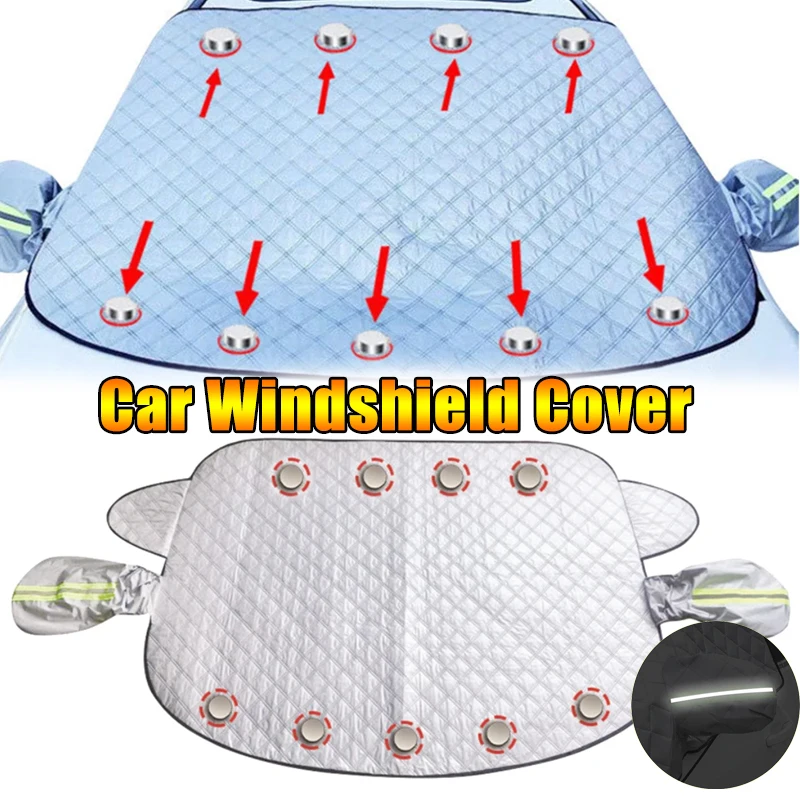 

Car Windshield Magnetic Sunshield Snowproof Heat Insulation Wear-resistant And Durable Protecting Reflectors Car Accessories
