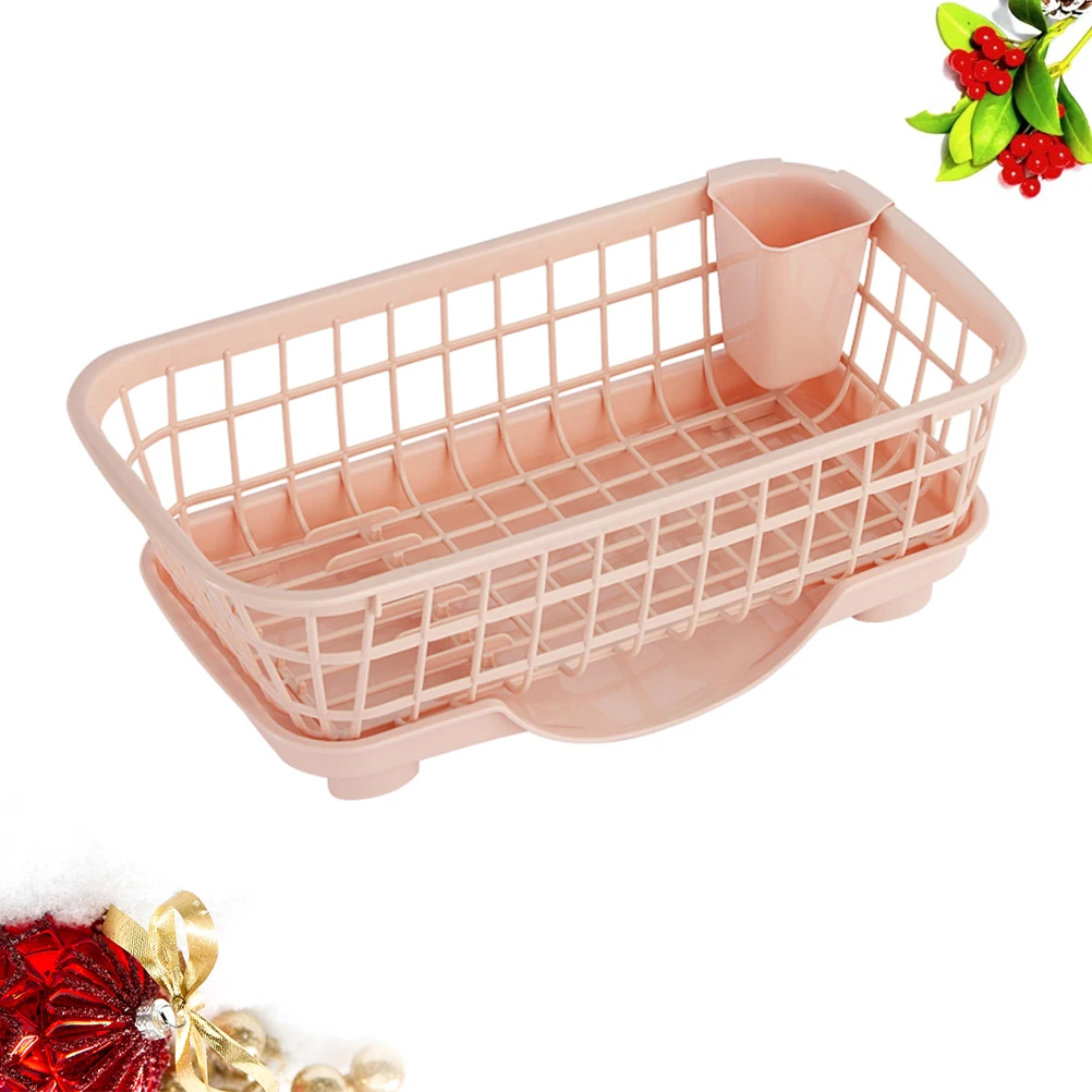 

Dish Drying Rack Tableware Organizer Utensil Holder Wine Cup Cutting Board Storage Rack Drainage Buckle