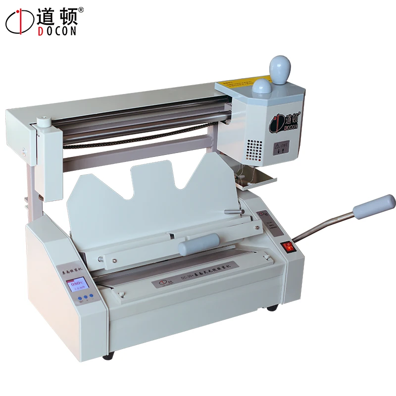 Hot Sale DC-30+ A4 Size Glue Binding Machine for Book Binder use