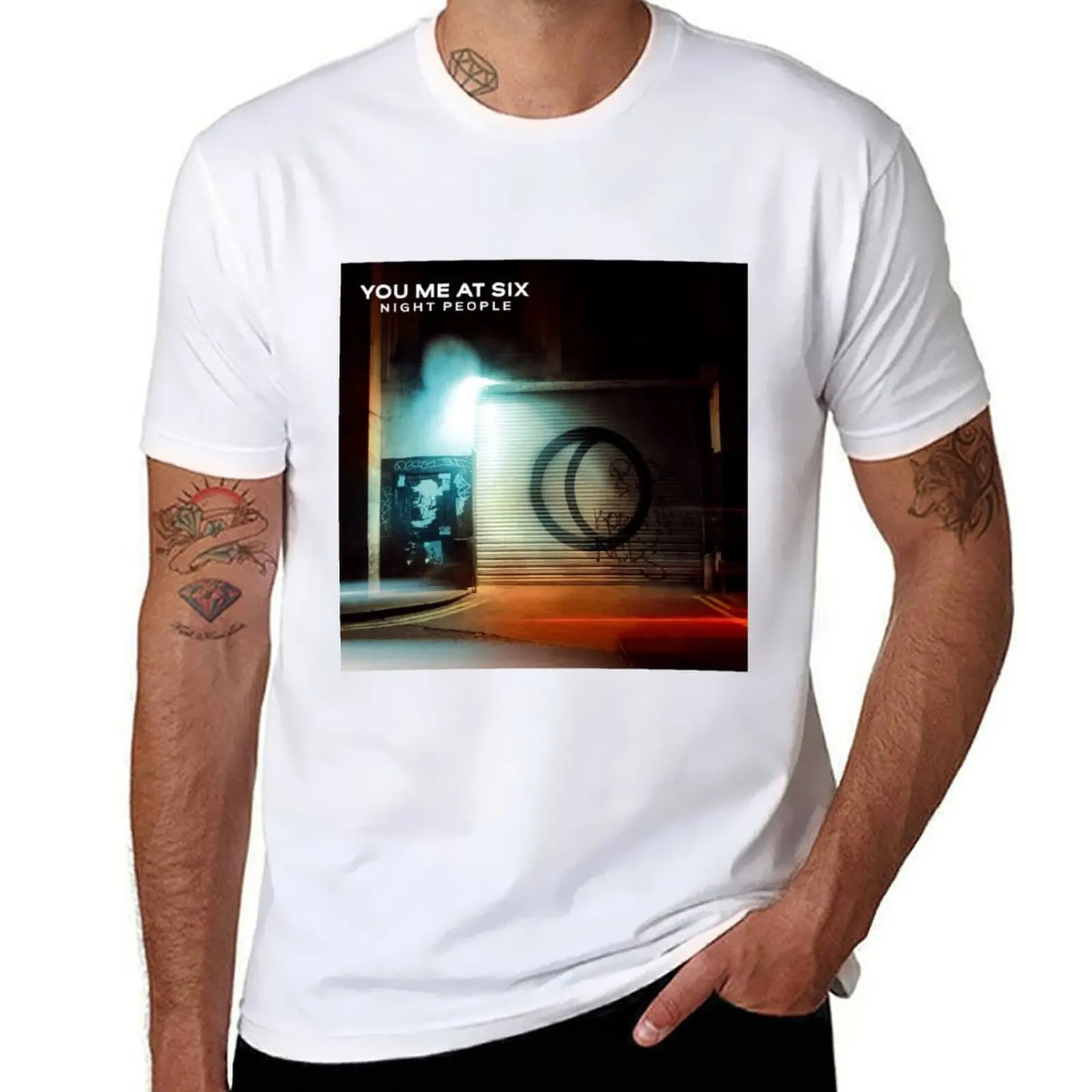 

Night people T-Shirt cotton tshirt 100% men t shirt cotton 100% T-Shirt