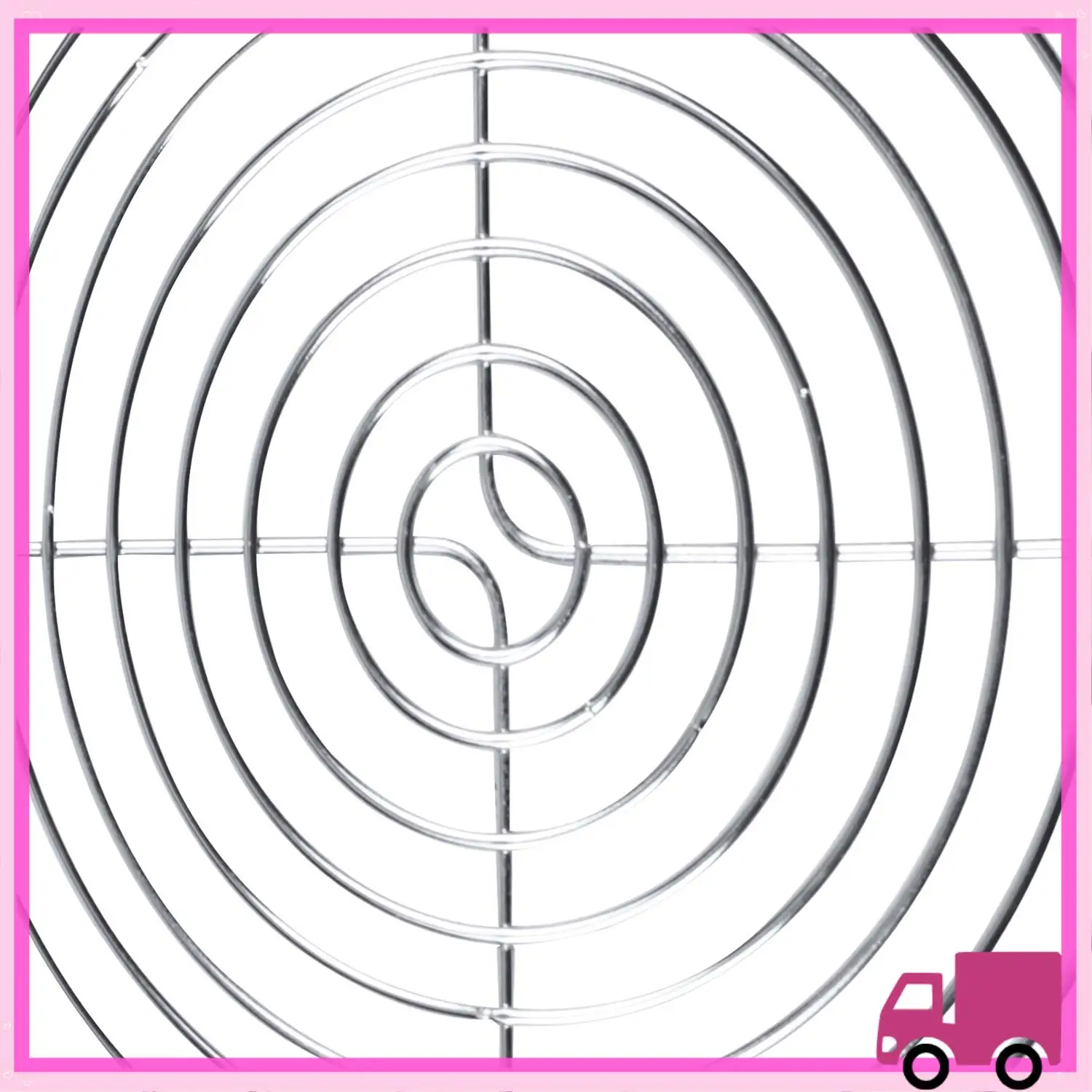 Compact 3Pcs 120Mm 4.7" Metal Fan Guard Protective Grill For PC Ventilator