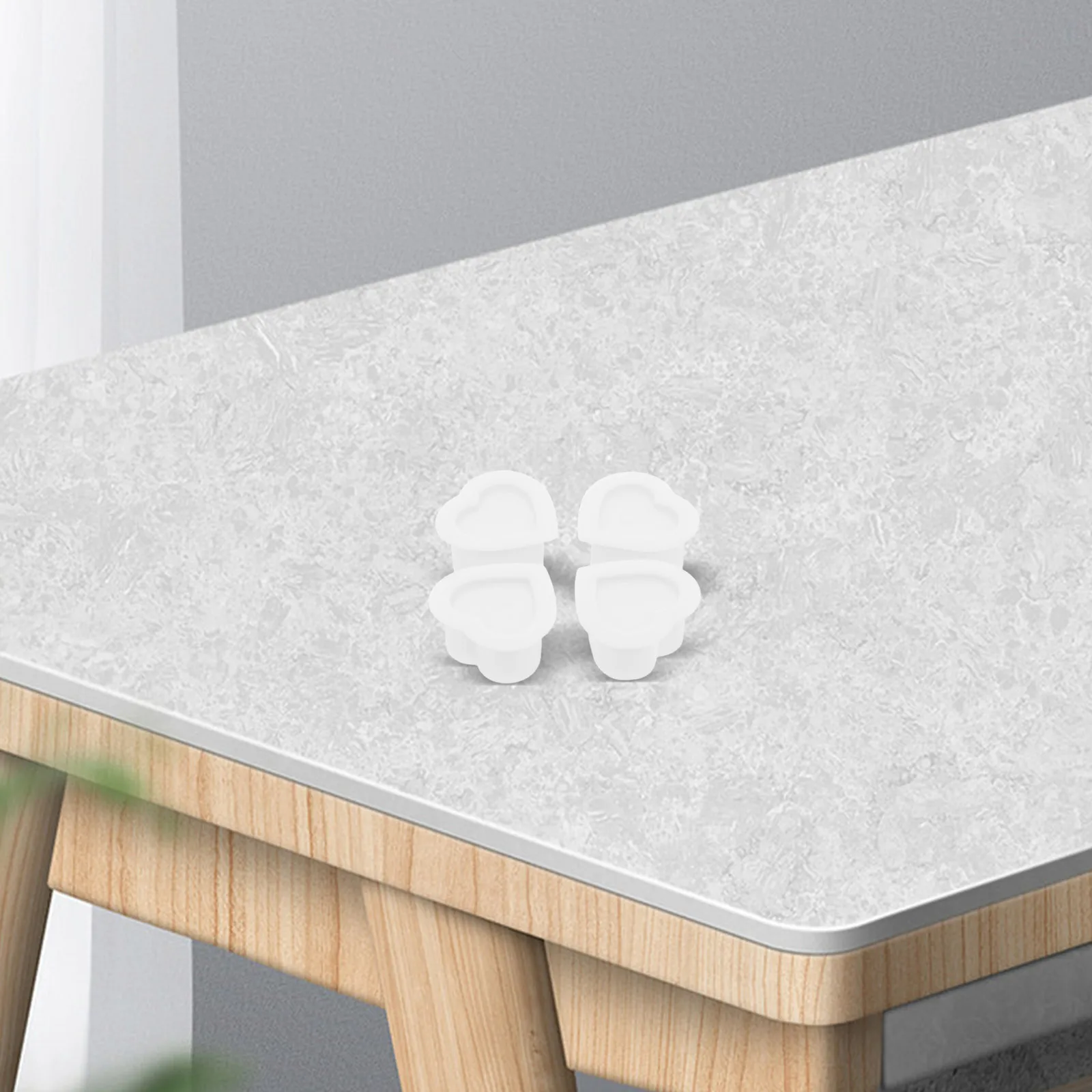 Gobelets d'encre de tatouage en forme de cœur, 100 pièces, Base en Silicone, minimise les déversements, améliore la commodité, équipement de tatouage, fournitures de tatouage