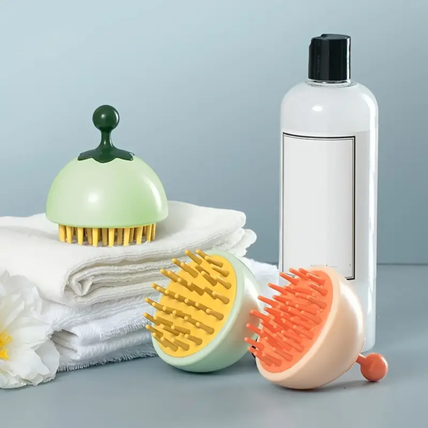 

Airbag Head Scalp Massager Shampoo Brush - Long Hair Comb for Women, Men's Cleaning and Travel Comb
