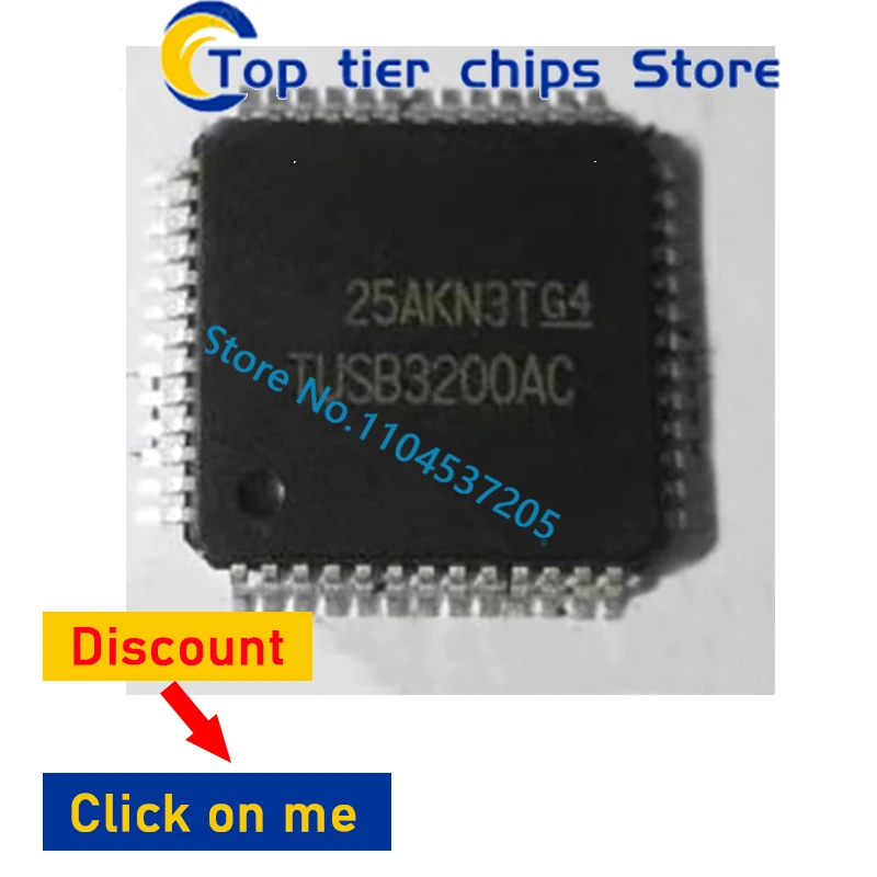 1pcs/lot New Original TUSB3200AC TUSB3200 TUSB3200C TQFP-52 In Stock