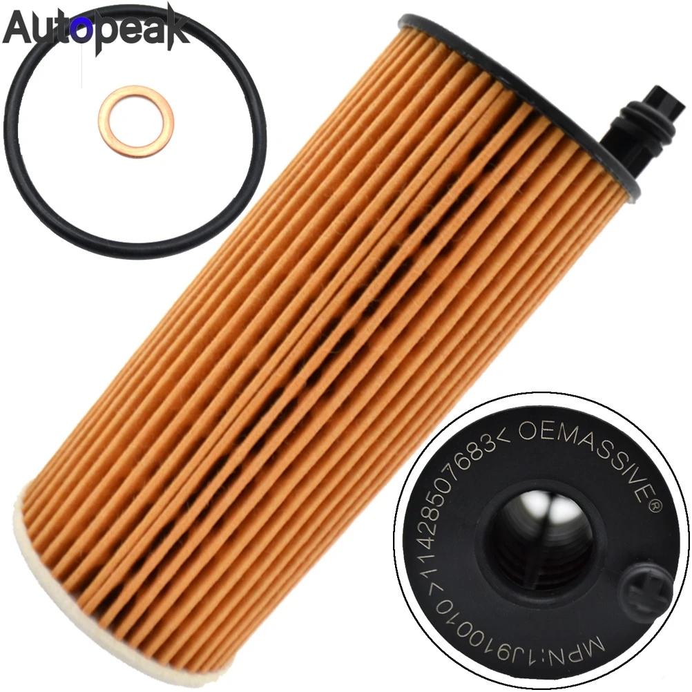 فلتر زيت 11428507683 لتويوتا أوريس أفينسيس فيرسو راف 4 IV BMW ألبينا D3 XD3 D4 D5 316d 318d xDrive 518d 520d 525d MINI R55