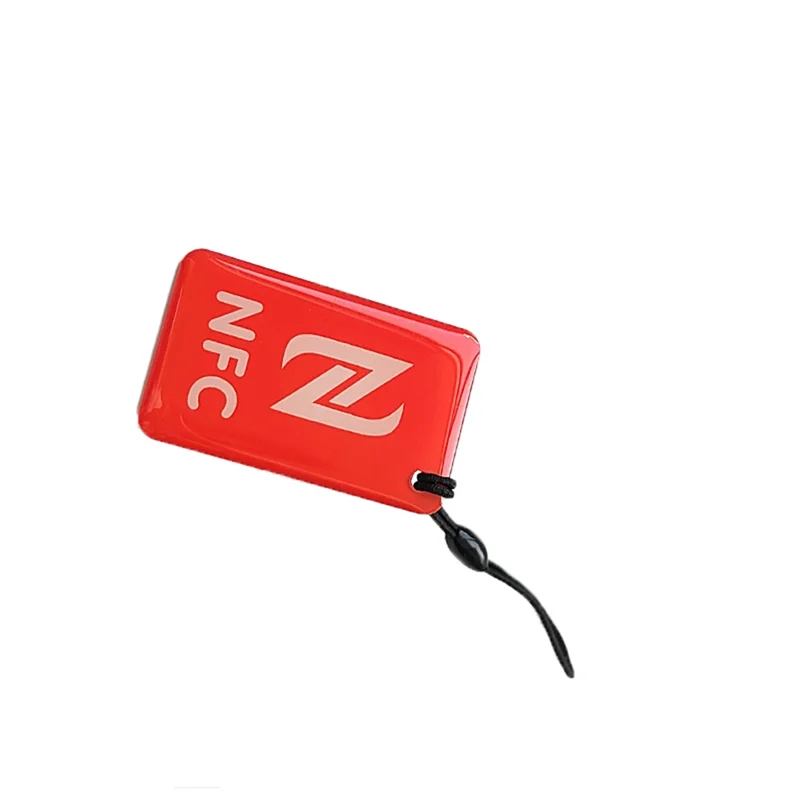 ABDE-20 個 NFC タグラベル Ntag213 13.56Mhz スマートカードすべての NFC 対応電話スマート名刺 NFC 42X26mm C