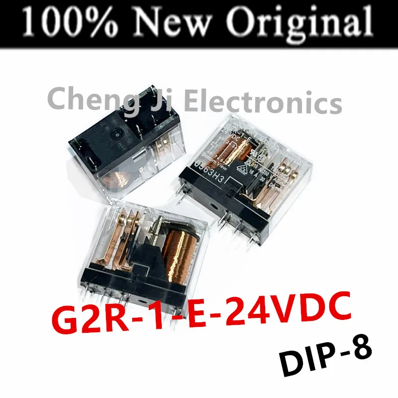 5-10PCS/Lot   G2R-1-E-5VDC 、G2R-1-E-12VDC 、G2R-1-E-24VDC 、G2R-1-E-48VDC   DIP-8  16A   New Original Power Relay   DC12V   DC24V