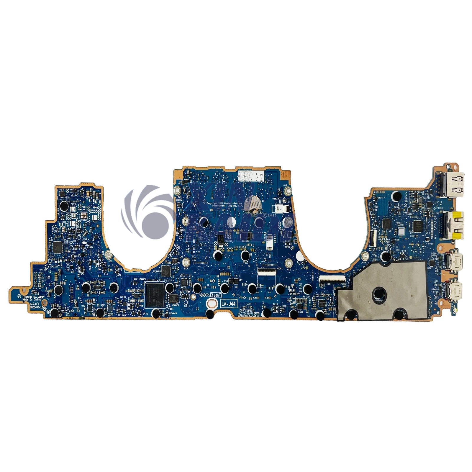 Материнская плата для ноутбука HP EliteBook X360 1030 1040 G8 M46748-601 M46748-001 LA-J443P с процессором I7-1165G7 8 ГБ R Elitebook 1040-G8
