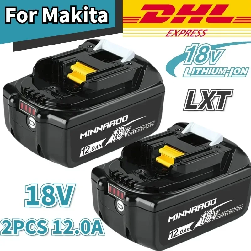 

18V 12.0Ah Powerful Replacement For Makita Compatible Makita Battery BL1860 BL1850B BL1830 Series Battery Replacement Battery