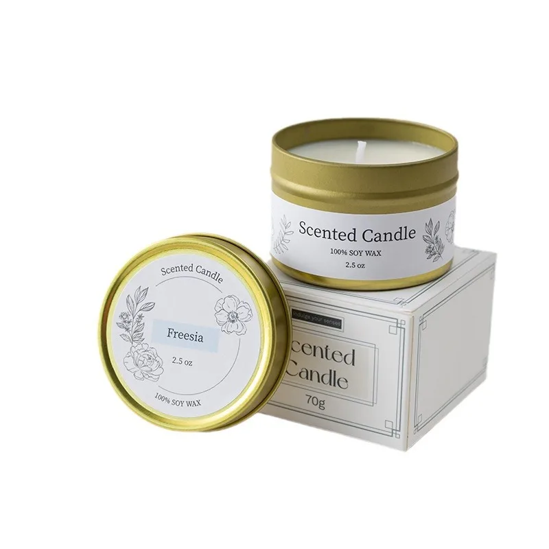 Lilin Aromaterapi Toples Lilin Lilin Kedelai Tanpa Asap Souvenir Kelas Atas Lilin Aromaterapi Suasana Ornamen Aromaterapi