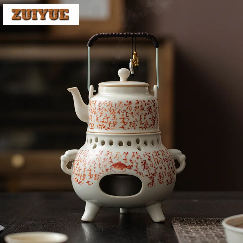 

Креативная грелка для газировки и глазури, чайная плита, бытовая уличная чайная печь для приготовления чая, карбоновый спирт, набор печей, чайник, аксессуары для чая кунг-фу