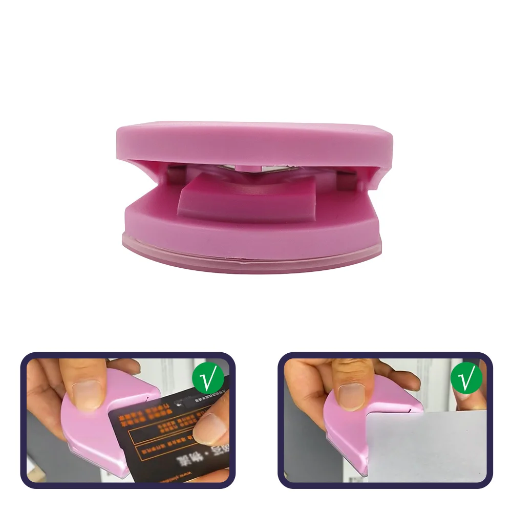 

2Pcs Rounder for DIY Making High Precision Paper Punch Craft Corner Trimmer for Photo Business Card PVC Cover