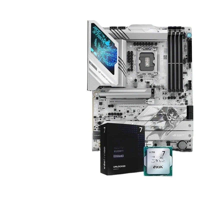 New Ultra7 265K box with 860/Z890 series main board CPU set