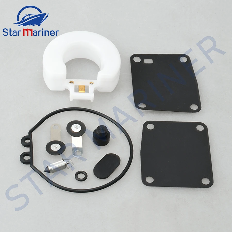 369-87122-1 Tohatsu Nissan Outboard Motor 2-Stroke 9.8 HP 8HP 5HP 4HP Carburetor Repair Kit 369-87122 Marine Replacement Parts