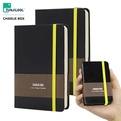 TUNJI LOOL A7 Specification Hardcover Notebook Ledger Three Colors Scrapbook Stationery School Supplies Sketchbook