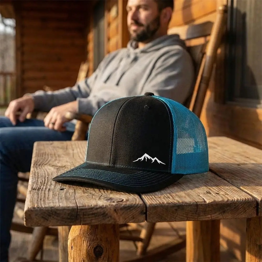 Breathable Quick-Drying Baseball Cap Flat Brim Adjustable Me