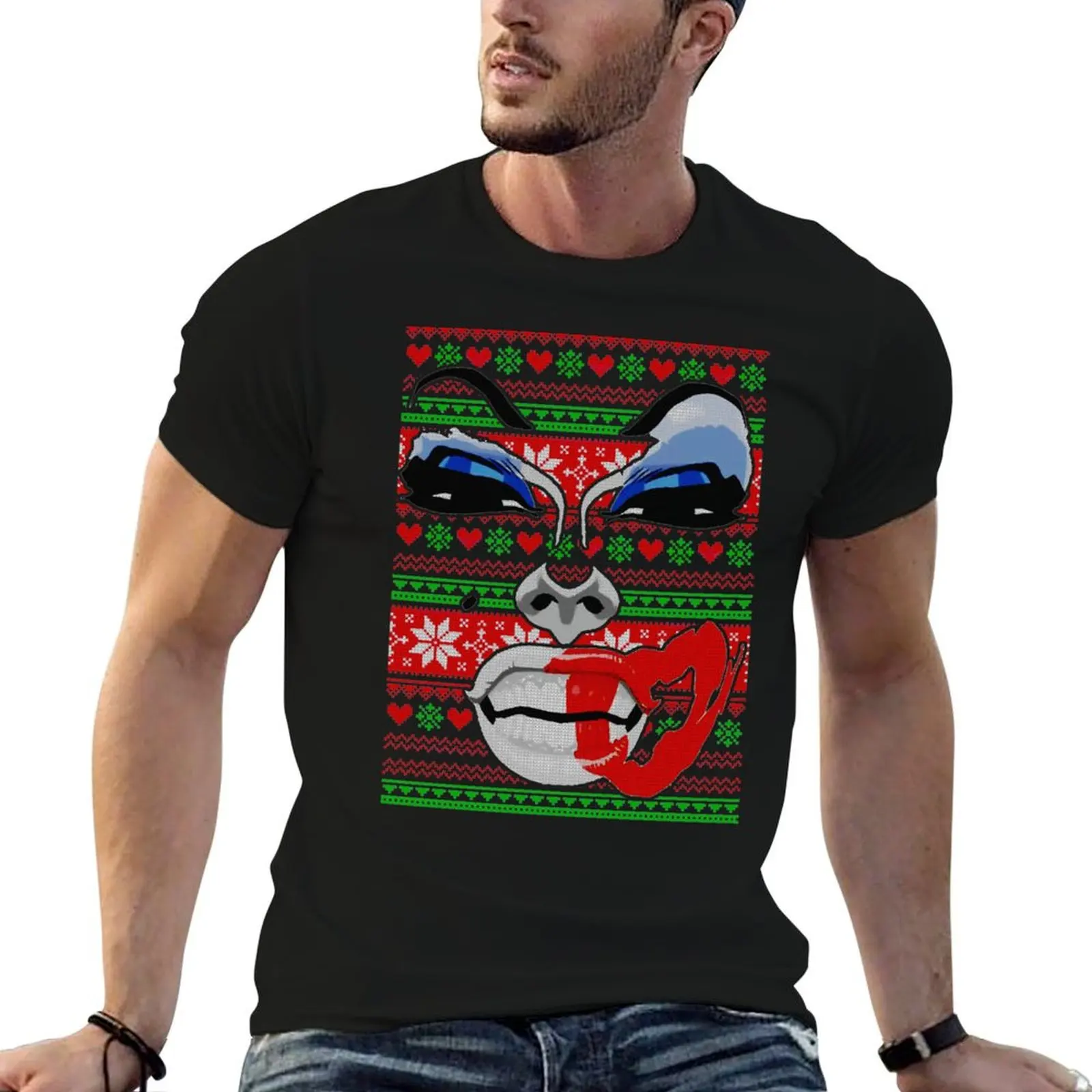 rupaul christmas sweater T-Shirt quick-drying quick drying fitted t shirts for men