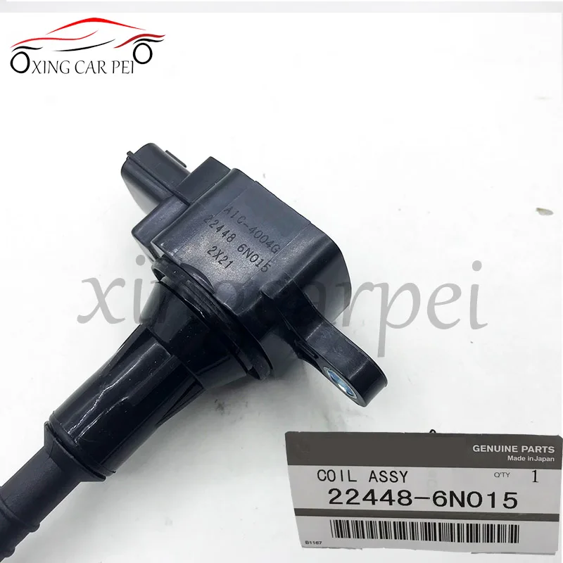 22448 6N015 Ignition Coil For Nissan Sentra 1.8 Almera N16 Primera P11 AIC-4004G 22448-6N011,224486N011,224486N015