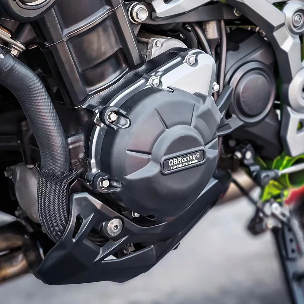 カワサキ Z900 (2017-2025) 対応：GBRacing セカンダリエンジンカバーセット（オルタネーター、セカンダリクラッチ、パルスカバー付き）