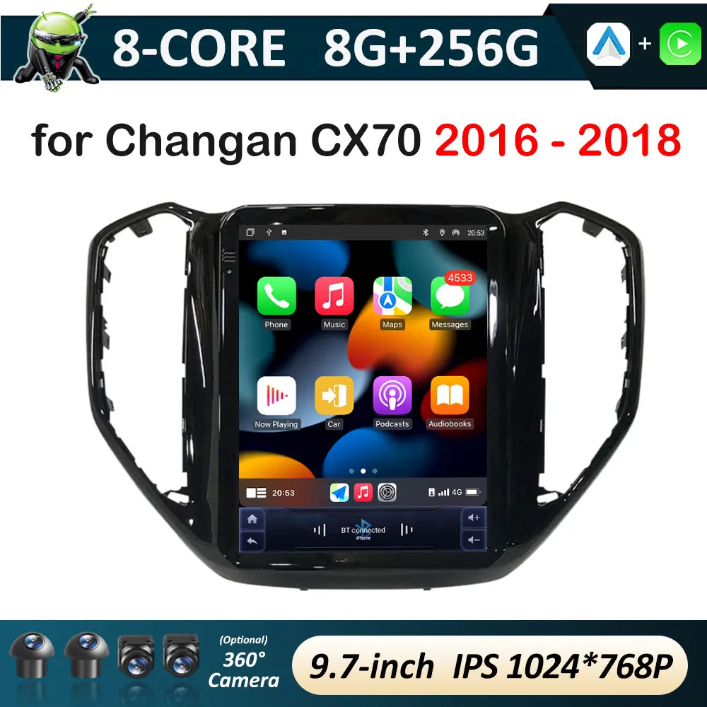 Android Intelligent System Car Radio for Changan CX70 2016 2017 - 2018 Video Player Autoradio Touch Screen Accessories No 2 din