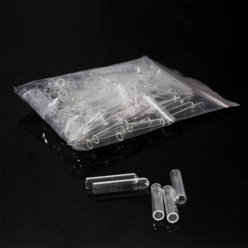 Glass Fermentation Tube Duchenne Small Catheter 7mm* 30mm Dehan\'s tubule Biological Laboratory Supplies Glass Tube 100 / PK