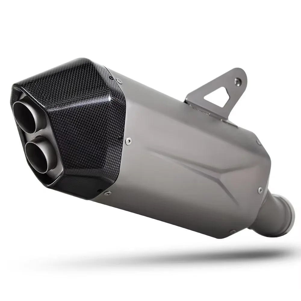 

For BMW R1300RS R1300R R1300GS ADV Motorcycle Exhaust Slip on Line Modify Titanium Carbon Muffler Escape Motorbike Tail Pipe