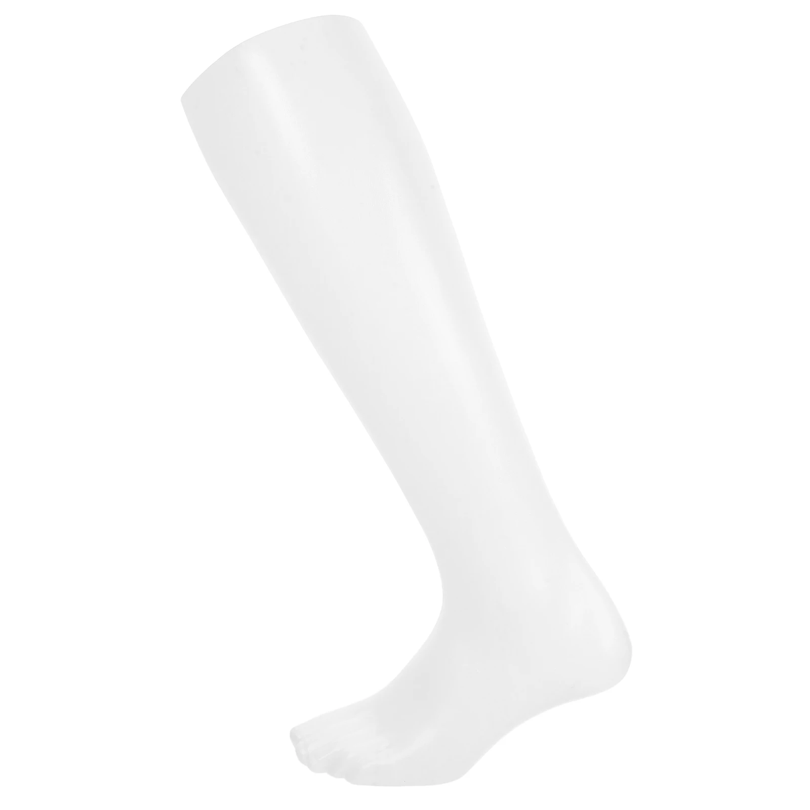 

Plastic Foot Mannequin Display Sock Tools Retail Store Enhanced 3D Presentation Durable Lightweight Easy Positioning For Men