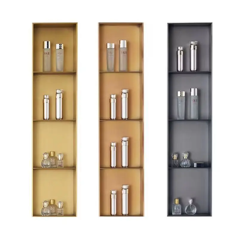 

Metal wall cabinet, stainless steel, niche, household, bathroom, toilet