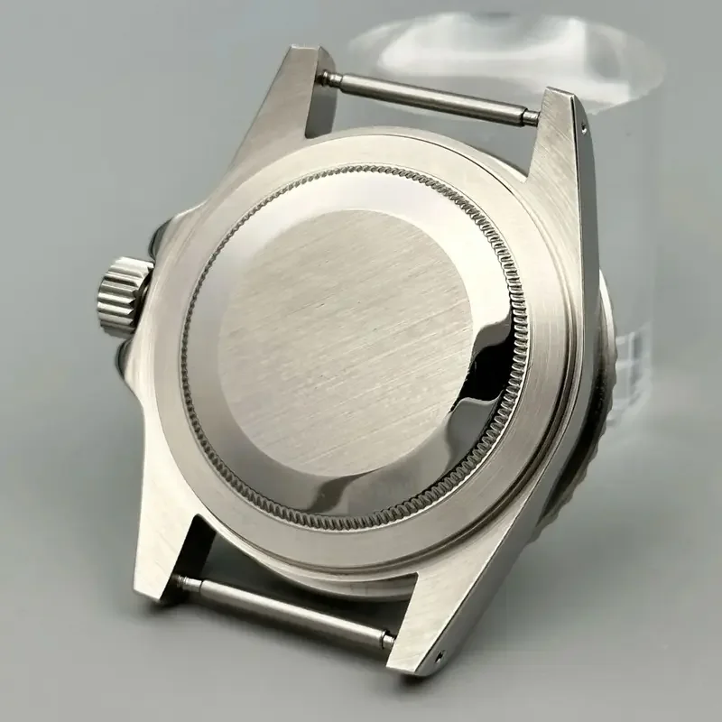 39.5mm nh35 caixa vintage vidro de safira inoxidável moldura de 120 clique para seiko mod acessórios movimento nh35/nh36 28.5mm data dial