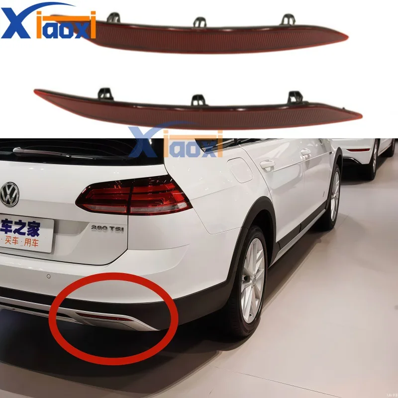 Suitable for 2013-2017 models of Volkswagen Golf 7.5. Golf 7.5 rear bumper reflector anti-collision side light