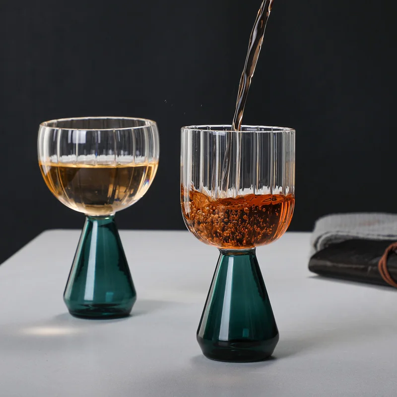 

Lead-free Glass High-footed Red Wine Glasses Wine Cups Glass Cups European Style Wine Glasses