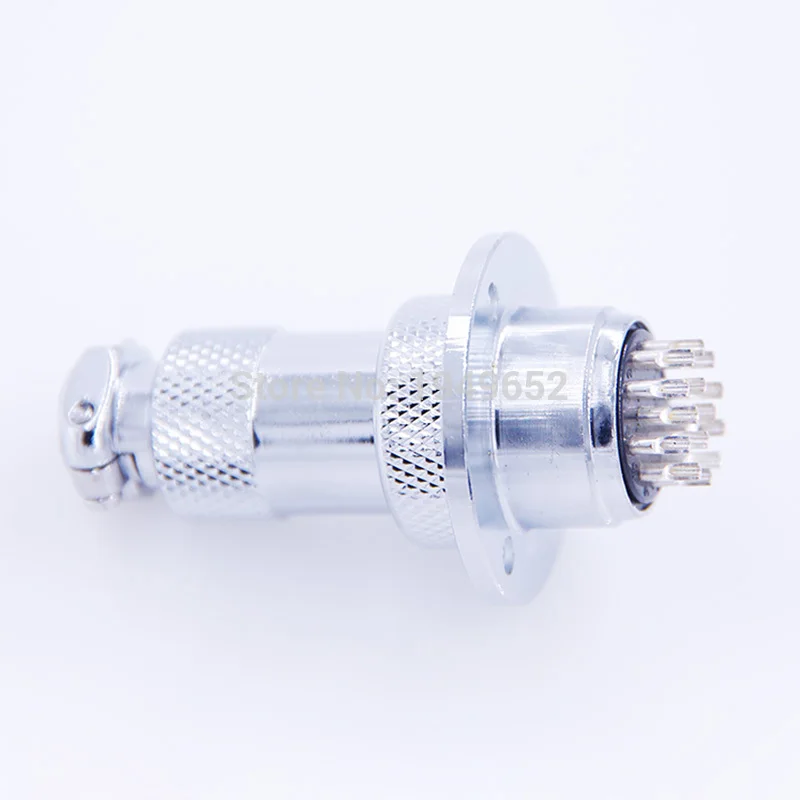 GX20F Circular Quick Connector Diam20mm Push-Pull Male-Female Plug 2Pin-15Pin Options Available for Electronic Components