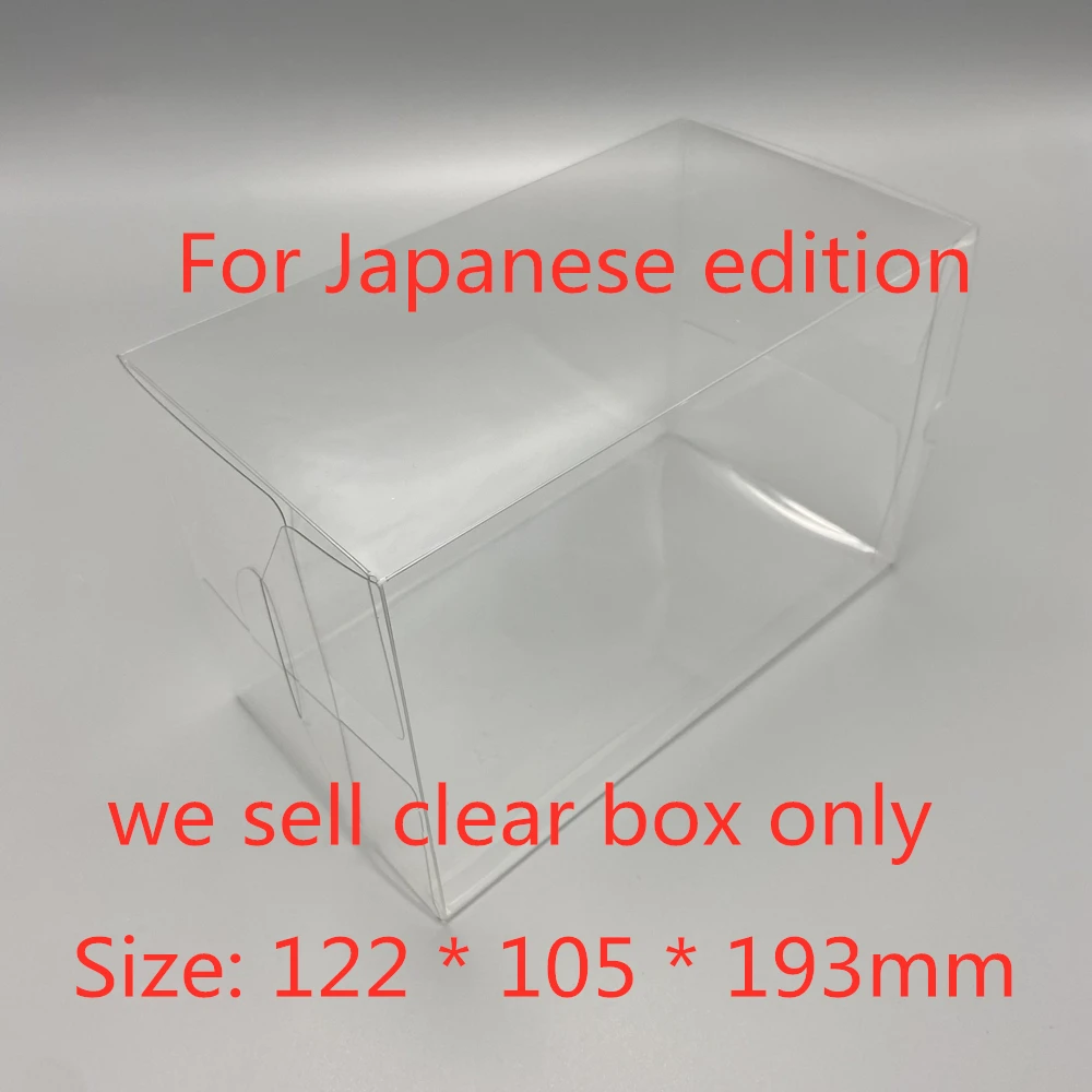 Transparent Box Protector For GUNDAM VS. GUNDAM SILVER Collect Boxes For Sony PSP3000 Game Shell Clear Display Case