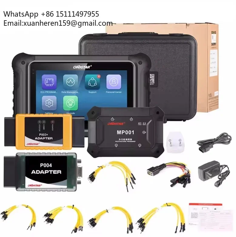 Newest OBDSTAR DC706 ECU Tool Full Version ECM & TCM & BODY  with MP001 Set and P003+ Adapter