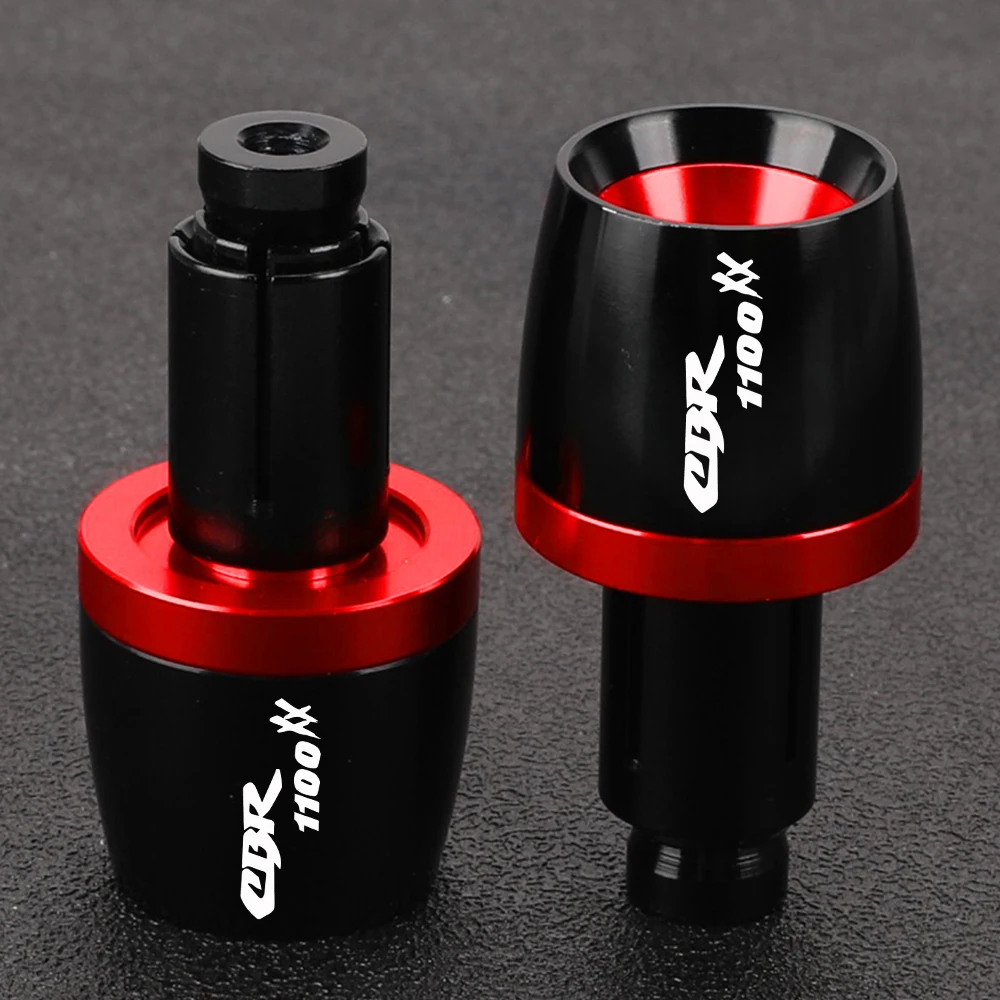 

For Honda CBR1100XX CBR 1100XX Universal Handlebar Grips Bar Ends Cap Counterweight Plug Slide 1997-2007 2006 2005 2004 2003