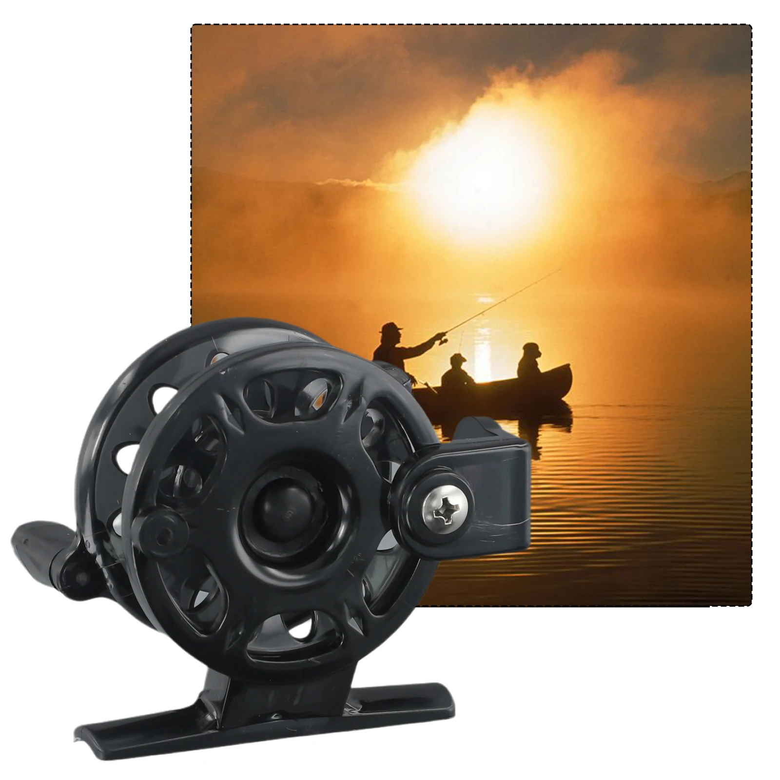 Flywheel Fishing Reel Lake O Cean Rock Fshing Reel Reservoir Pond Spool Stream Black Winter O Cean Beach Fishing