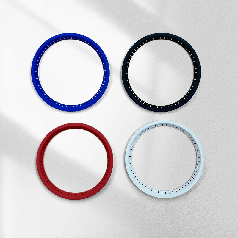 Mod 32.4mm*27.4mm Plastic Watch Chapter Ring Fits Japanese Men's Watch Repair Accessories Parts