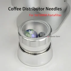 Commercial 58mm Coffee Distributor Celestial Coffee Powder Needle Stirrer for 54mm Portafilter Espresso Distribution Tool New