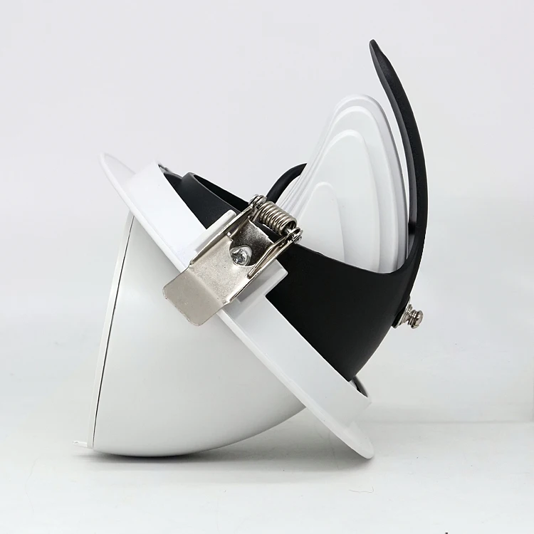 LED Gimbal Downlight 30W COB Adjustable Down Light 360 Rotatable  Eecessed Led Downlight